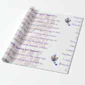 Gebet für göttliche Reinigung und Angleichung Geschenkpapier (Ungerollt)