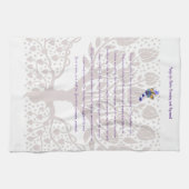 Gebet für göttliche Reinigung und Angleichung Geschirrtuch (Horizontal)