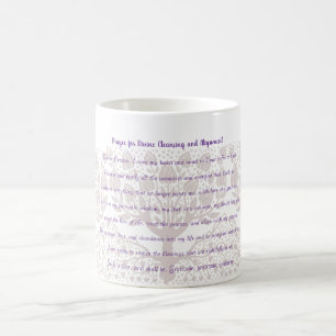 Gebet für göttliche Reinigung und Angleichung Kaffeetasse