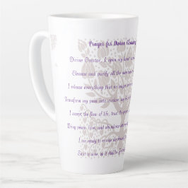 Gebet für göttliche Reinigung und Angleichung Milchtasse