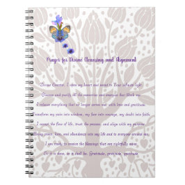 Gebet für göttliche Reinigung und Angleichung Notizblock