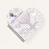 Gebet für göttliche Reinigung und Angleichung Notizblock (Vorderseite)