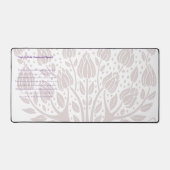 Gebet für göttliche Reinigung und Angleichung Schreibtischunterlage (Vorderseite)