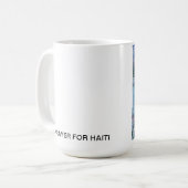 GEBET FÜR HAITI KAFFEETASSE (Vorderseite Links)