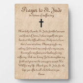 Gebet für Heilung und Kraft Fotoplatte (Vorderseite)