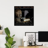 Gebet für Jerusalem Poster (Heimbüro)