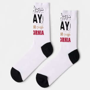 Gebet für Kalifornien ・ Unterstützung für CA Socken
