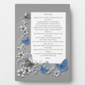 Gebet für Menschen, die mit Alzheimer leben Fotoplatte (Vorderseite)