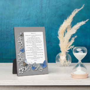 Gebet für Menschen, die mit Alzheimer leben Fotoplatte