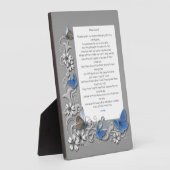 Gebet für Menschen, die mit Alzheimer leben Fotoplatte (Seite)