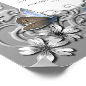 Gebet für Menschen, die mit Alzheimer leben Poster (Ecke)