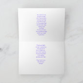 Gebet für Sie Karte (Innenseite)