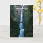 Gebet für Sie Karte (Gelbe Blume)