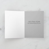 Gebet für Sie religiöse Ermutigung Aspen Tree Karte (Innenseite)