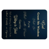 Gebet für Weisheit Flexible Magnet (Horizontal)