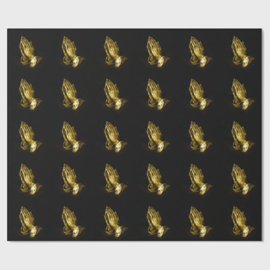 Gebet Geschenkpapier (Flach)