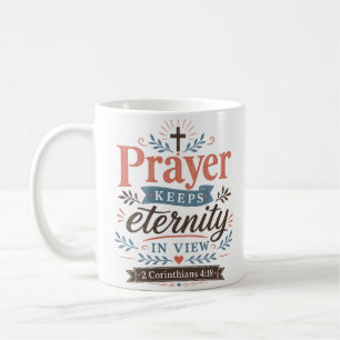 Gebet hält die Ewigkeit im Blick Christliches Zita Kaffeetasse