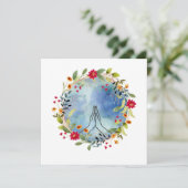 Gebet Hände Aquarell (Stehend Vorderseite)