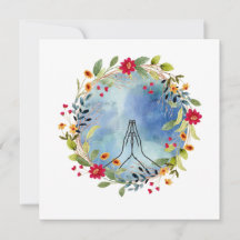 Gebet Hände Aquarell