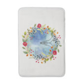 Gebet Hände Aquarell Badematte (Vorderseite Vertikal)