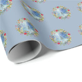 Gebet Hände Aquarell Geschenkpapier (Rolleneckpunkt)
