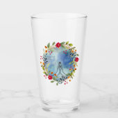 Gebet Hände Aquarell Glas (Vorderseite)