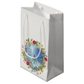 Gebet Hände Aquarell Kleine Geschenktüte (Vorderseite Schrägansicht)