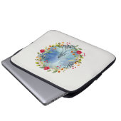 Gebet Hände Aquarell Laptopschutzhülle (Vorne Knopf)