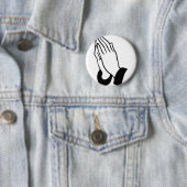 Gebet Hände Button (Beispiel)