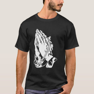 Gebet Hände gesegnete Christlich katholische Gesch T-Shirt
