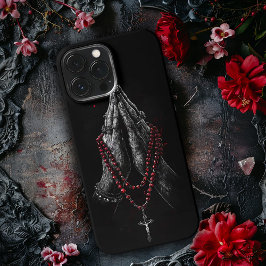 Gebet Hände gotisch iPhone 13 Pro Max Hülle