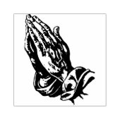 Gebet Hände Gummistempel (Prägung)