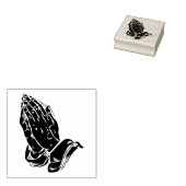 Gebet Hände Gummistempel (Stempel)