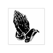 Gebet Hände Gummistempel (Prägung)