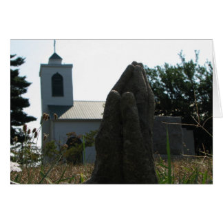 Gebet Hände in der Kirche