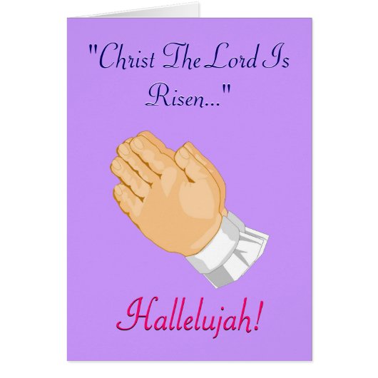 Gebet Hände Kind Christus Der Herr ist verschwiege (Vorne)