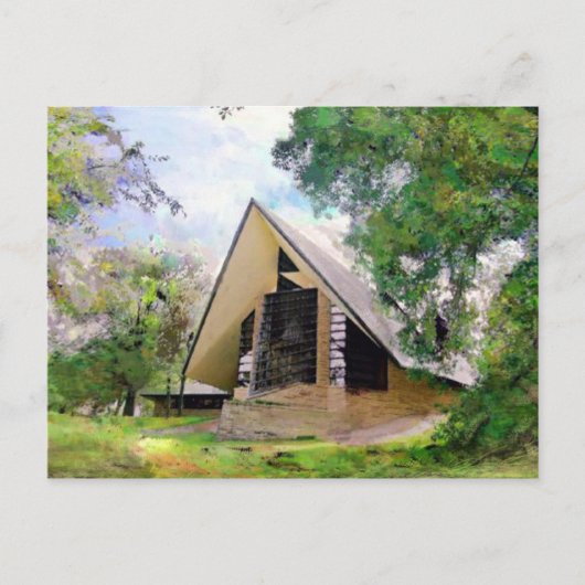 Gebet Hände Postkarte (Vorderseite)