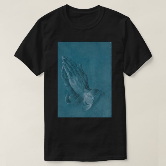 Gebet Hände von Albrecht Durer T-Shirt (Design vorne)