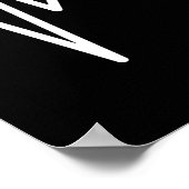 Gebet Heartbeat Pulse EKG: Christliches Glaubensge Poster (Ecke)