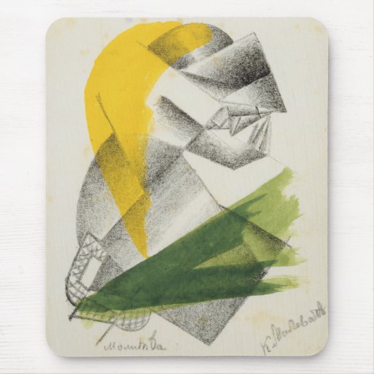 Gebet II, c.1913 (Lithographie) Mousepad (Vorne)