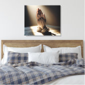 Gebet in der Sonne Leinwanddruck (Insitu (Schlafzimmer))