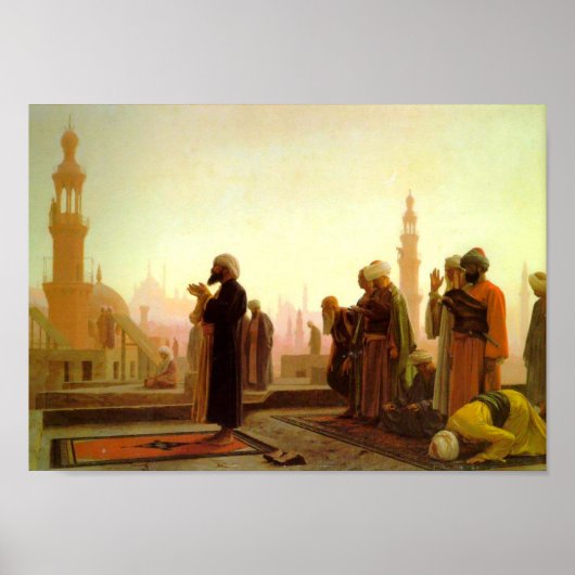 Gebet in Kairo Poster (Vorne)