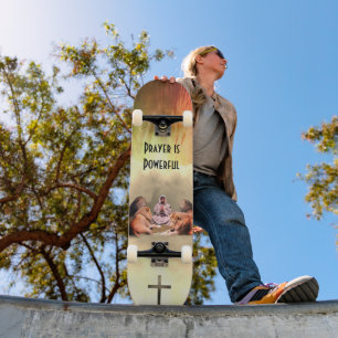Gebet ist mächtig skateboard