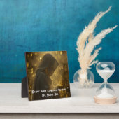 Gebet ist Tabletop Plaque mit Easel Fotoplatte (InSitu)