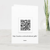 Gebet Jabez Grußkarte Karte (Rückseite)