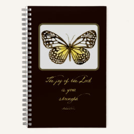 Gebet Journal Watercolor Butterfly Notizblock