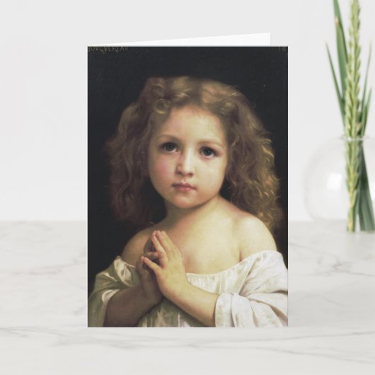 Gebet Karte (Vorderseite)