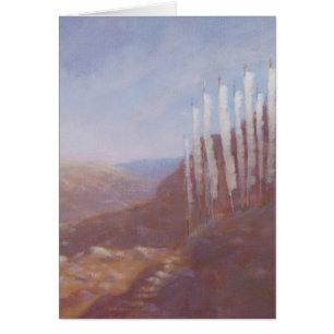 Gebet kennzeichnet Bhutan 2012