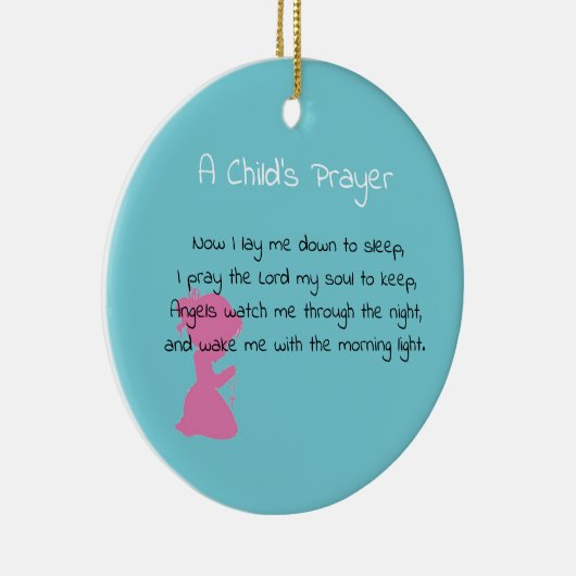 Gebet Keramik Ornament (Rechts)