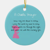 Gebet Keramik Ornament (Vorne)
